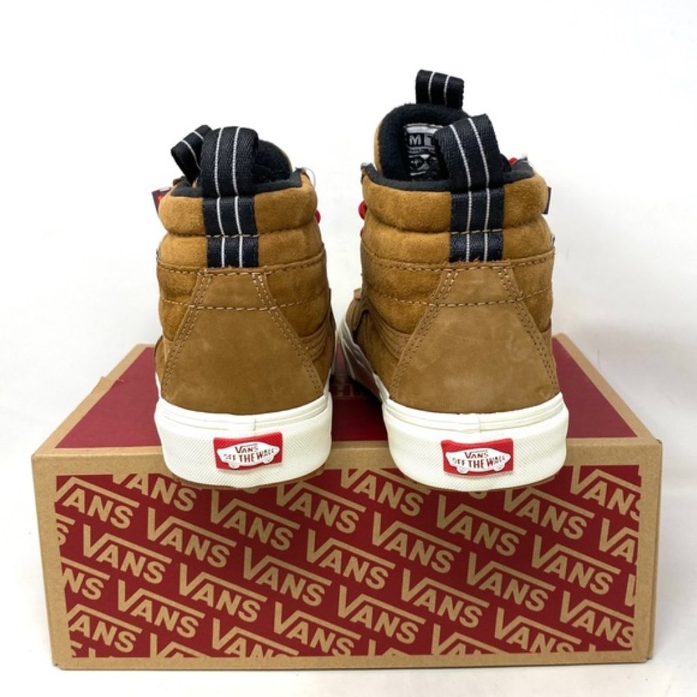 VANS Sk8-Hi MTE-2 High Top Suede Lights Brown Women's Size Sneakers VN0007NKGWU - Picture 6 of 9